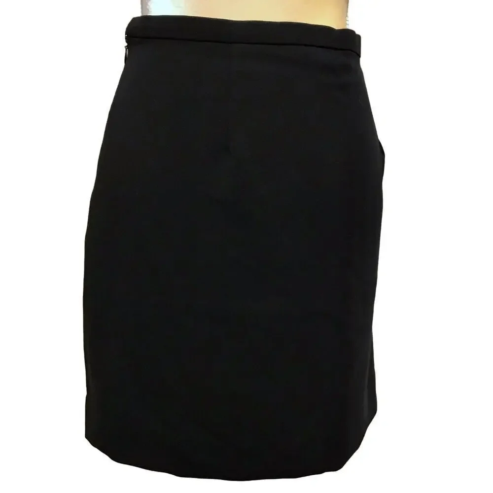 Victoria Beckham for Target NWOT Black Mini Skirt Women L